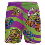CT Oil Kings Zombie Adult Workout Wear Shorts