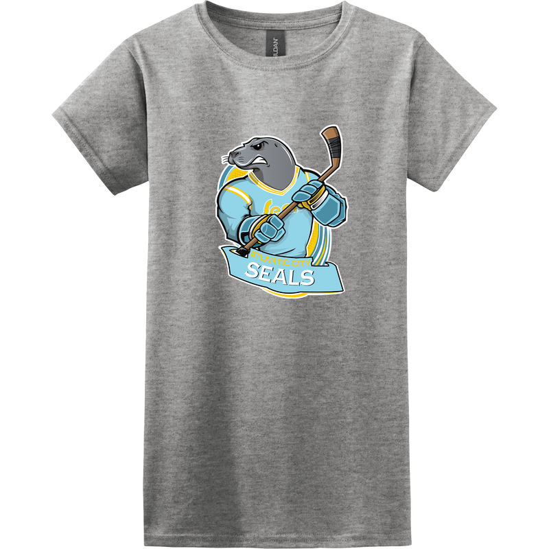 Atlantic City Seals Softstyle Ladies T-Shirt
