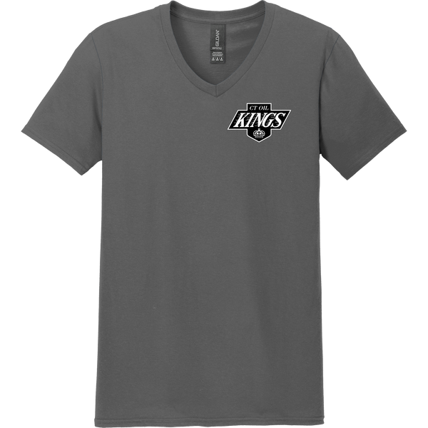 CT Oil Kings Softstyle V-Neck T-Shirt