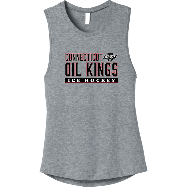 CT Oil Kings Womens Jersey Muscle Tank