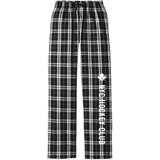 NYC Hockey Club Flannel Plaid Pant