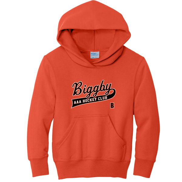 Biggby AAA Youth Core Fleece Pullover Hooded Sweatshirt
