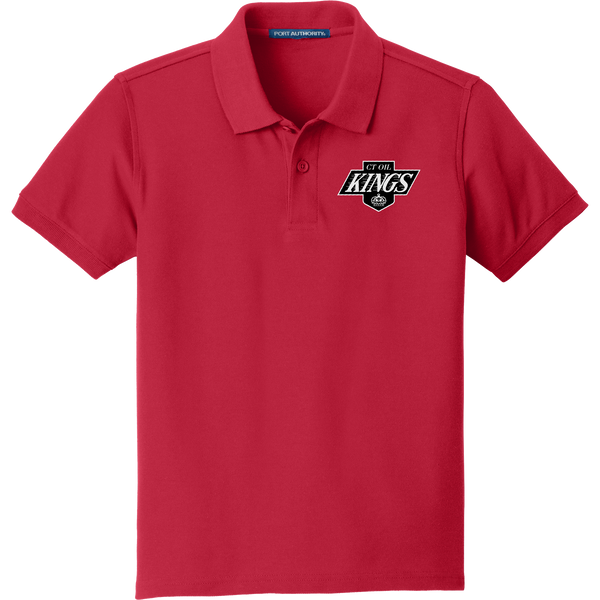 CT Oil Kings Youth Core Classic Pique Polo